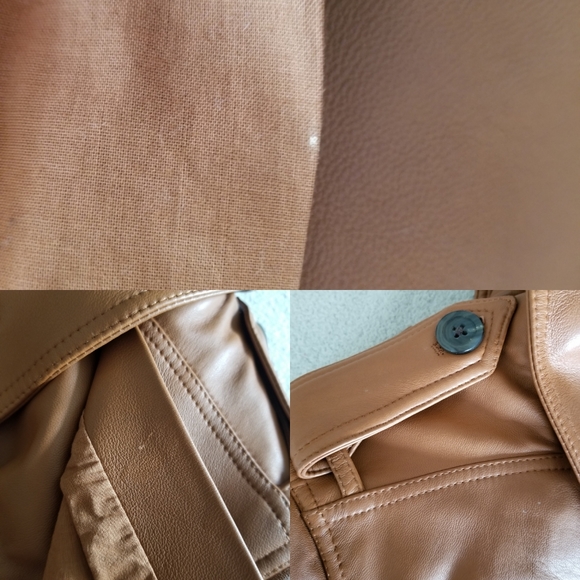 SOLD ⭐2XHOST PICK⭐ RICK OWENS Rust Cropped Lambskin Leather Jacket - Picture 13 of 16